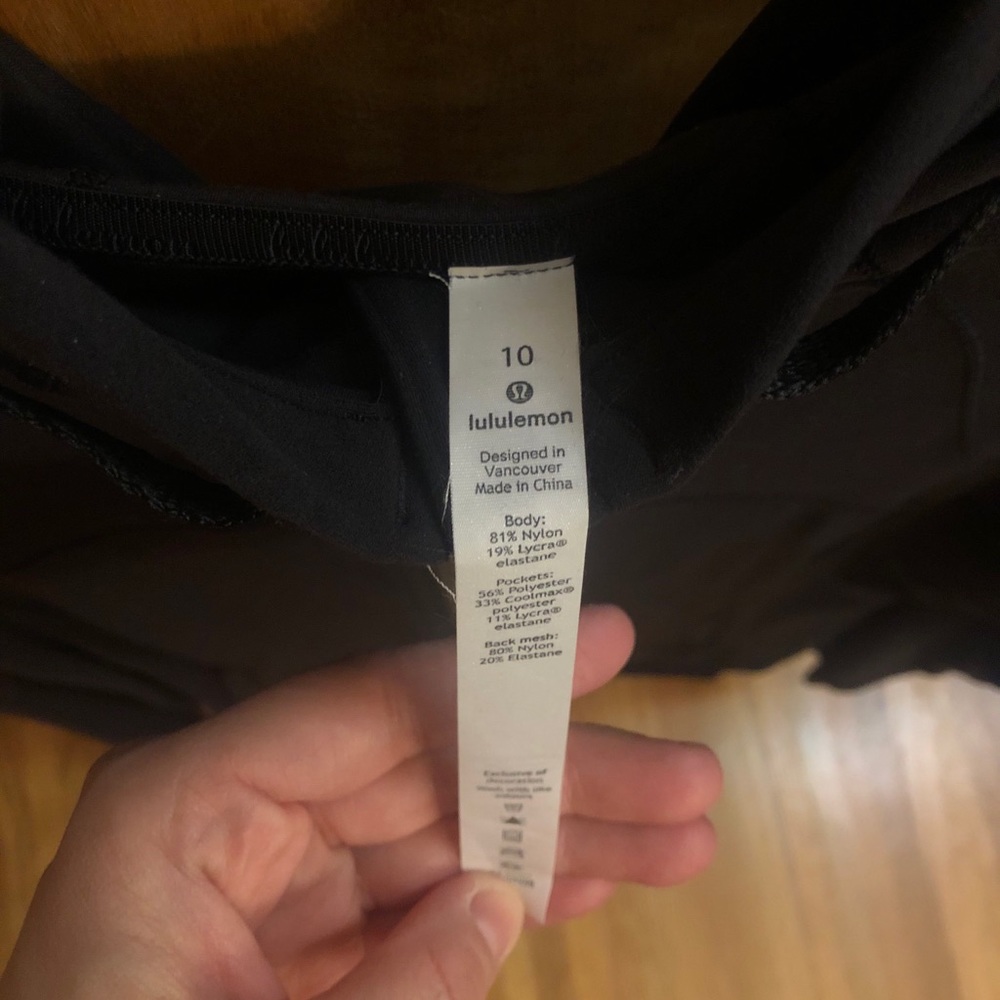Lululemon worn once!